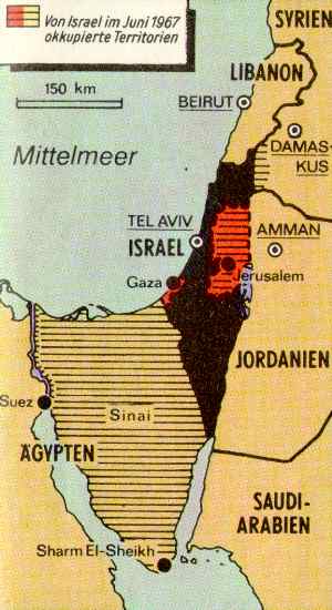 Nach dem 3. Nahostkrieg (24179 Bytes)